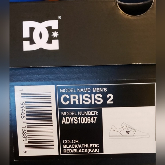 DC Shoes Crisis 2 Mens Shoes - Picture 8 of 8